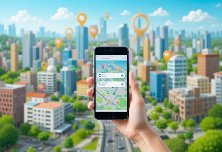 Theo dõi vị trí xe realtime trên app